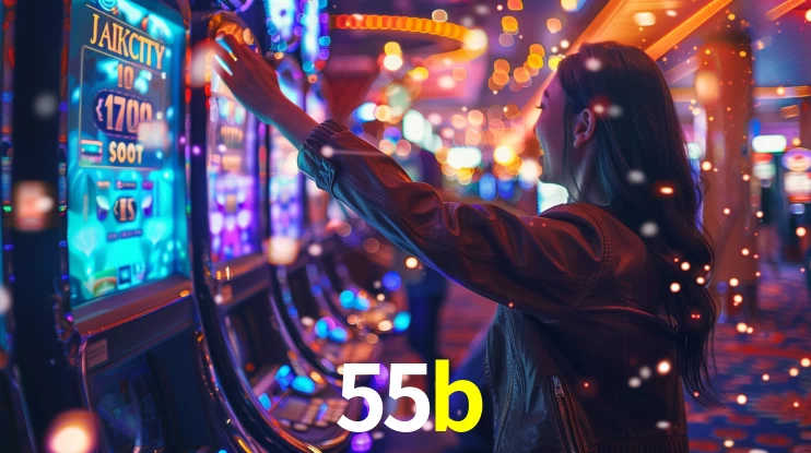 55b: Jogos de Caça-Níqueis-Altas Recompensas, Roleta-Velocidade, Blackjack-Desafios Máximos